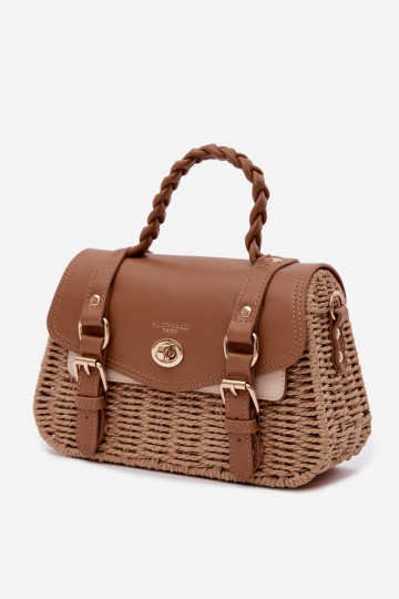 Ordinateur de poche Avec tresse Petit pour l été Brun Il fautrline 2