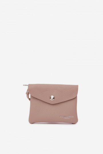 Portmonetka Féminin en cuir écologique couleur ivoire Calienne