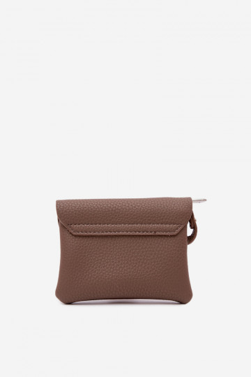 Portmonetka Féminin en cuir écologique Sombrebeige Calienne 2