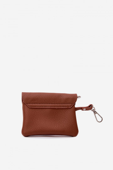 Portmonetka Féminin en cuir écologique marron Calienne 2