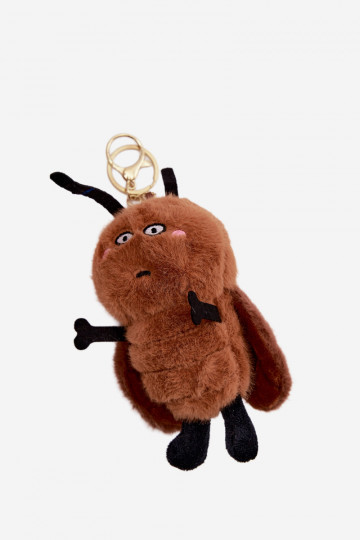 Breloczek ZaÀieszka Do Torebki Kluczy Il fautskotka Pszczoła marron 2