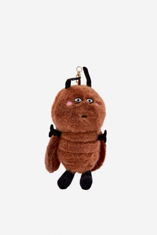 Porte-clés touriste abeille, marron