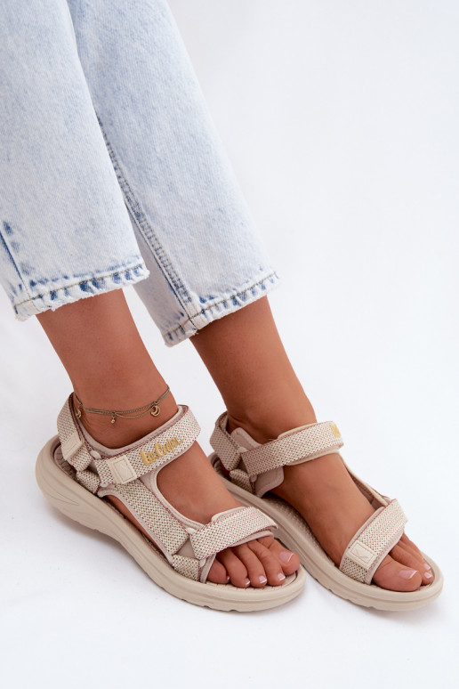 Sandales pour femmes Lee Cooper LCDANS-26-34-4431L beige