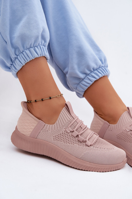  Un modèle convaincant baskets Féminin couleur rose Olive