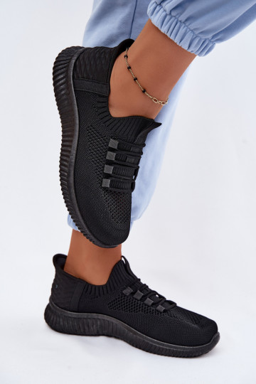  Un modèle convaincant baskets Féminin couleur noire Olive