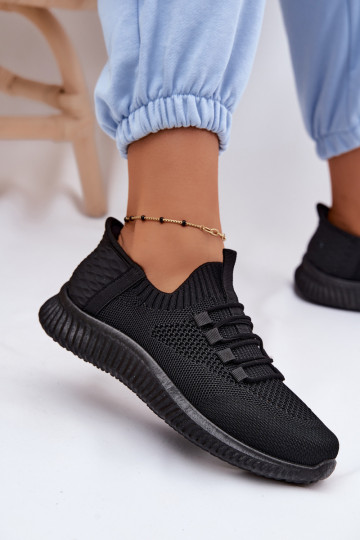  Un modèle convaincant baskets Féminin couleur noire Olive 2