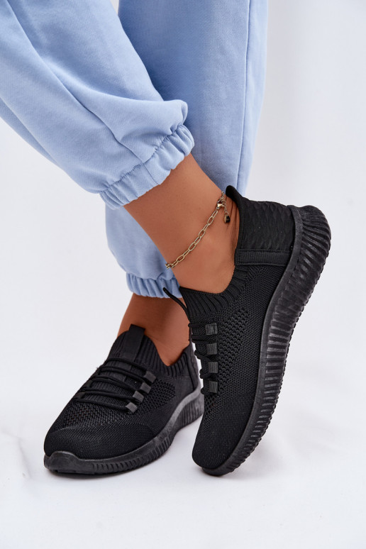  Un modèle convaincant baskets Féminin couleur noire Olive