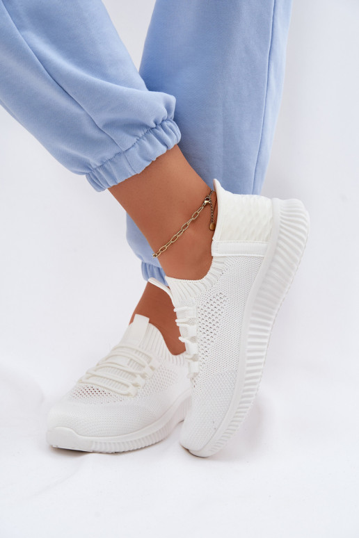  Un modèle convaincant baskets Féminin couleur blanche Olive