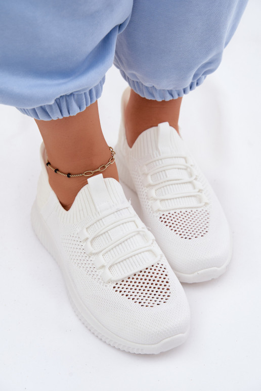  Un modèle convaincant baskets Féminin couleur blanche Olive