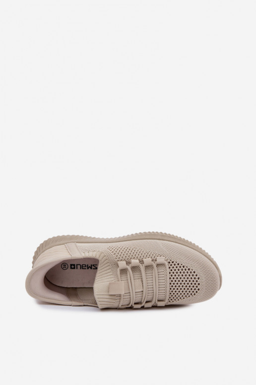  Un modèle convaincant baskets Féminin beige Olive