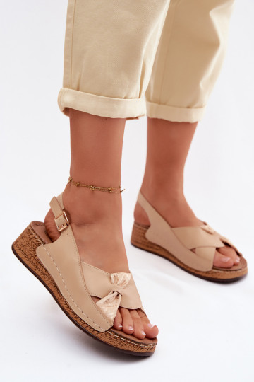 Sandales à plateforme confortables pour femmes en sable Iggy 2