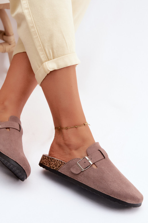 Chaussons sable avec boucles Lacey