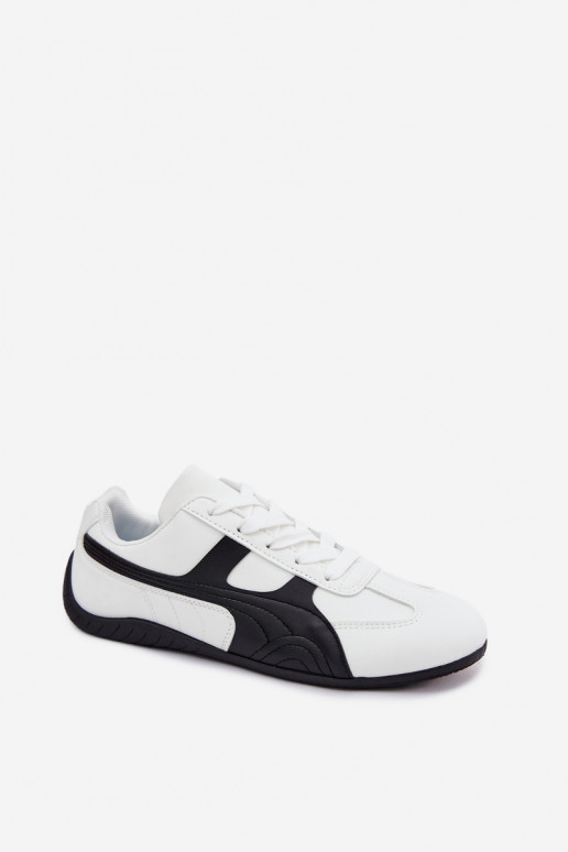Chaussures blanches de style sneaker pour femmes Tai
