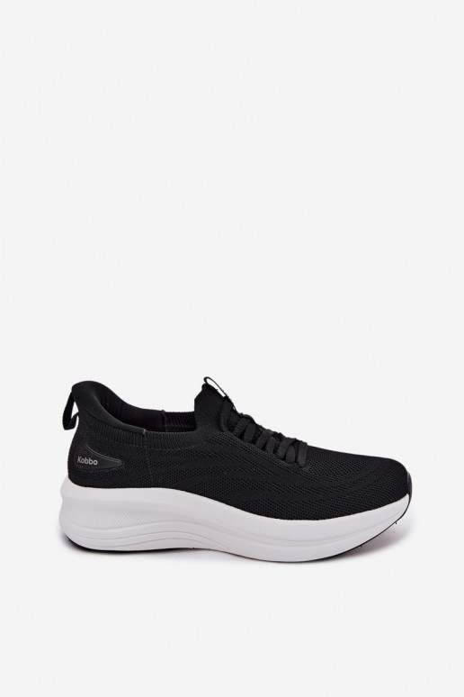 Chaussures de sport à enfiler Kobbo 102425 noires