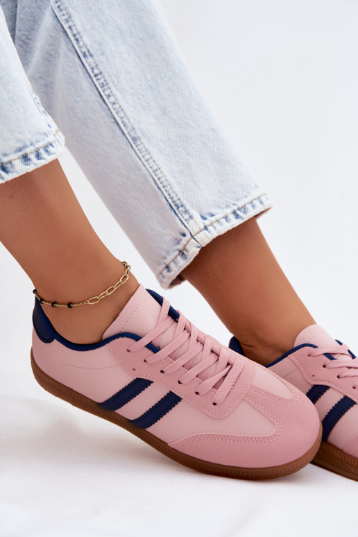 Chaussures modèle baskets Féminin couleur rose Seabell