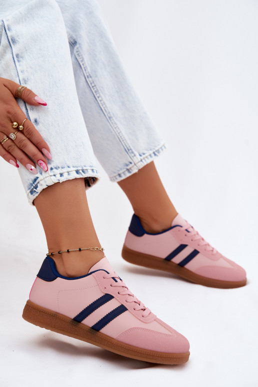 Chaussures modèle baskets Féminin couleur rose Seabell