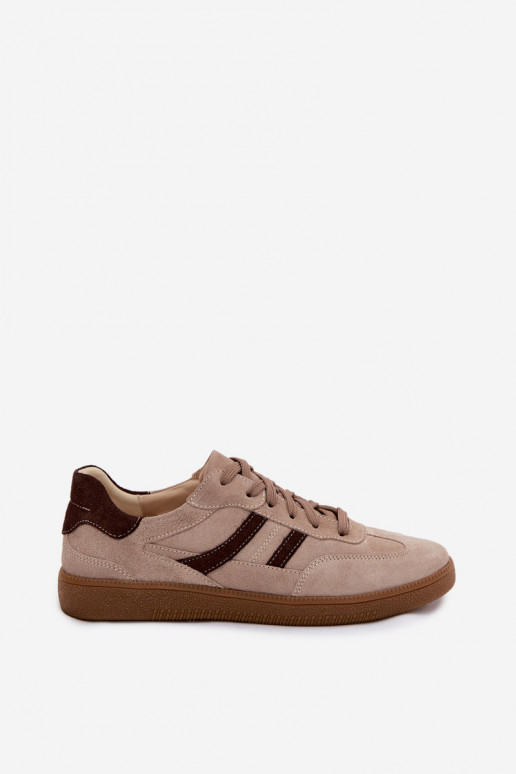 Baskets en daim sable Zazoo N1176S2