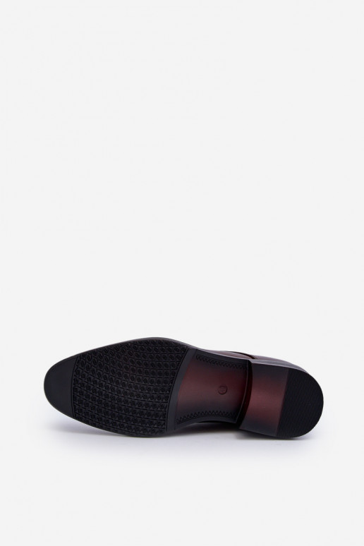 Chaussures pour hommes au style élégant brunes Jenavee