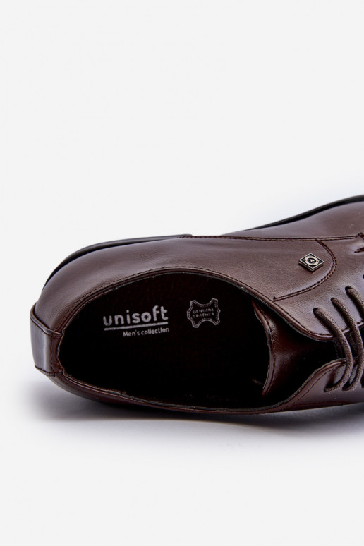 Chaussures pour hommes au style élégant brunes Jenavee