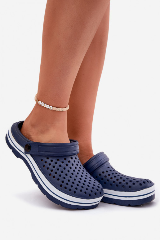 Chaussons légers en mousse Féminin bleu foncé Ardanica