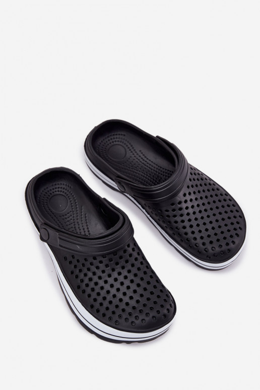 Chaussons légers pour hommes noirs Tai Turiravena