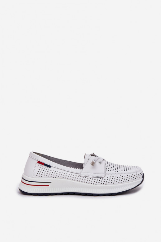 Chaussures à plateforme blanches pour femmes Violeth