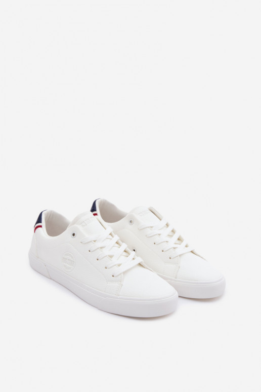 Chaussures modèle baskets baskets pour hommes Big Star TT174083 couleur blanche