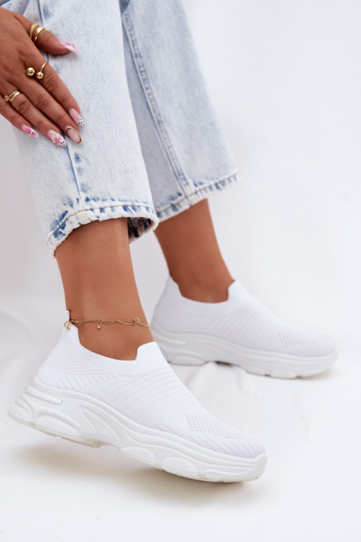  Un modèle convaincant baskets Féminin couleur blanche Floraine