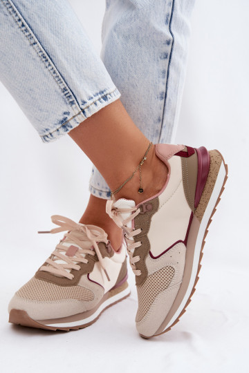 baskets Chaussures modèle baskets Féminin McArthur MA257DANS beige
