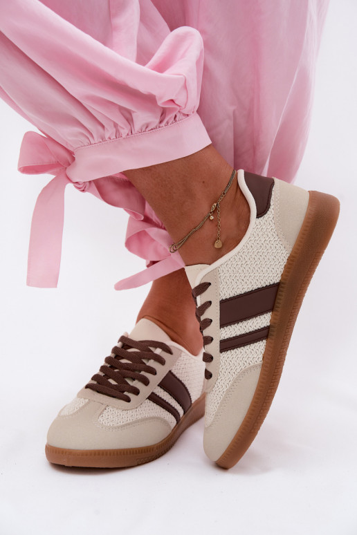 Baskets brunes Selvelin