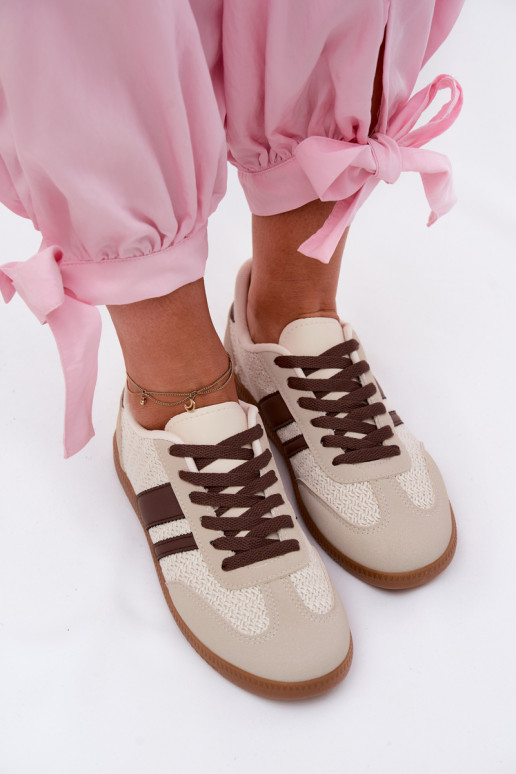 Baskets brunes Selvelin