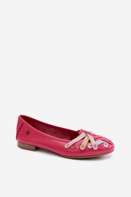 Ballerines Il fautciejka P7542-15 couleur rose