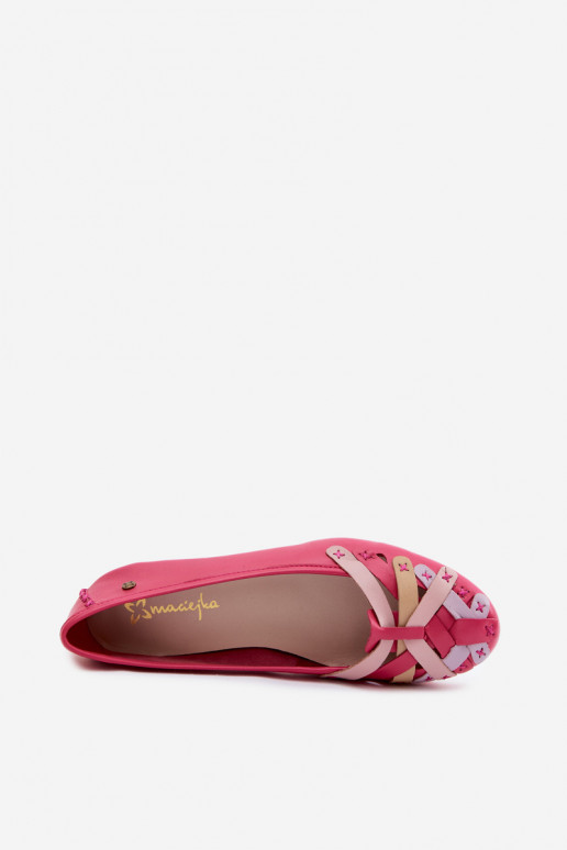 Ballerines Il fautciejka P7542-15 couleur rose