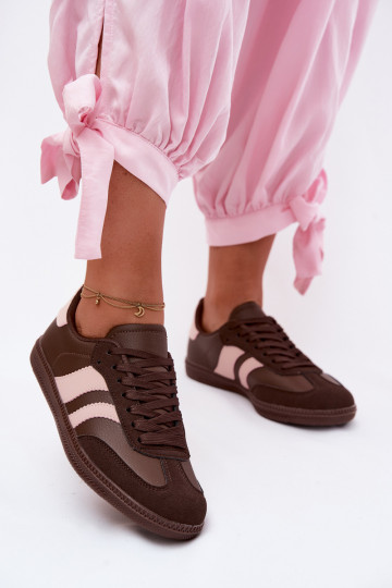 Chaussures de sport pour femmes en couleur chocolat Lurea 2