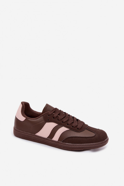 Chaussures de sport pour femmes en couleur chocolat Lurea