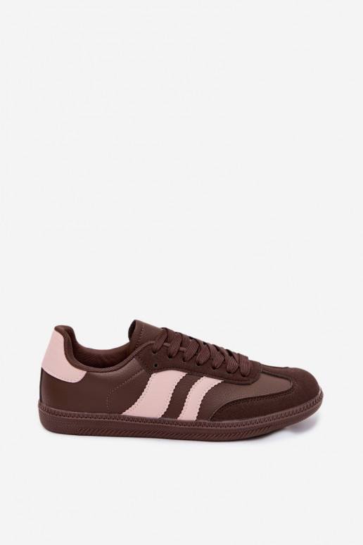 Chaussures de sport pour femmes en couleur chocolat Lurea