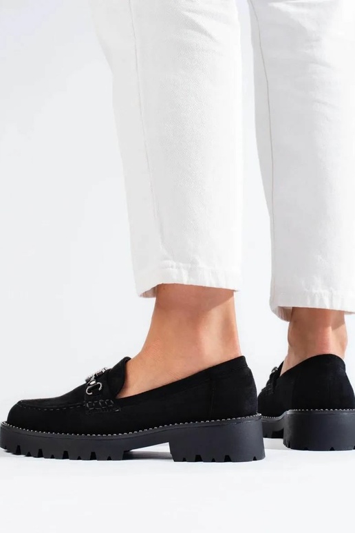 Mocassins à talon massif Shelovet...