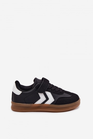 Chaussures modèle baskets Puéril couleur noire Meressa 2
