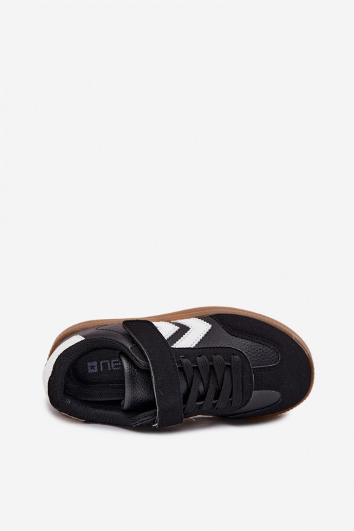 Baskets pour enfants noires Meressa
