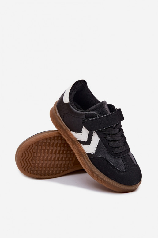 Chaussures modèle baskets Puéril couleur noire Meressa