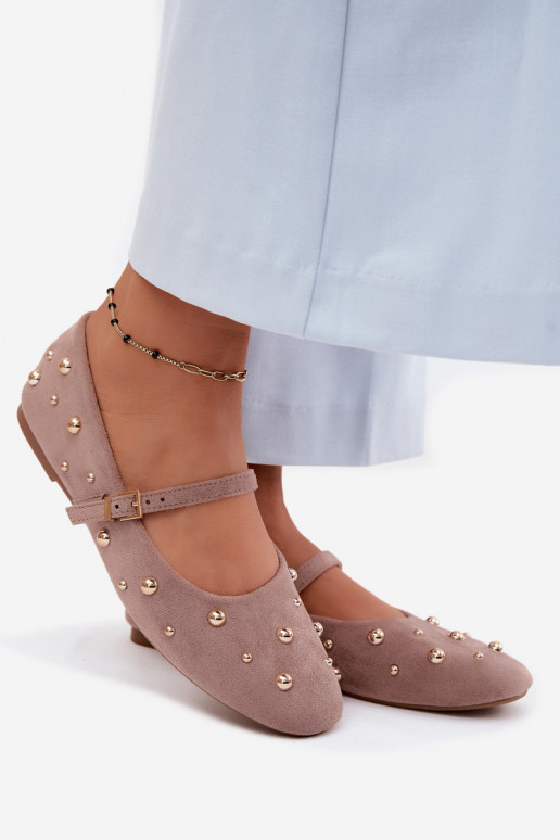 Ballerines Avec décoration I Bandesem beige Cuddly