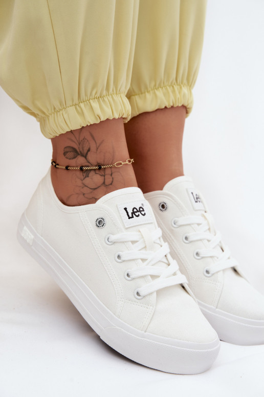 Chaussures de loisirs LEE AVA C DANSOMEN LODANS 50261001.1FG couleur blanche