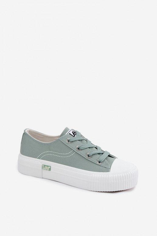 Chaussures de loisirs avec une plateforme LEE ISLA C DANSOMEN LODANS 50261002.98K couleur menthe