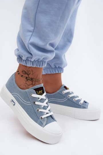 Chaussures décontractées à plateforme LEE ISLA C INOMEN LOIN 50261002.21H en denim 2