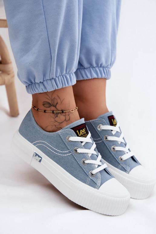 Chaussures décontractées à plateforme LEE ISLA C INOMEN LOIN 50261002.21H en denim