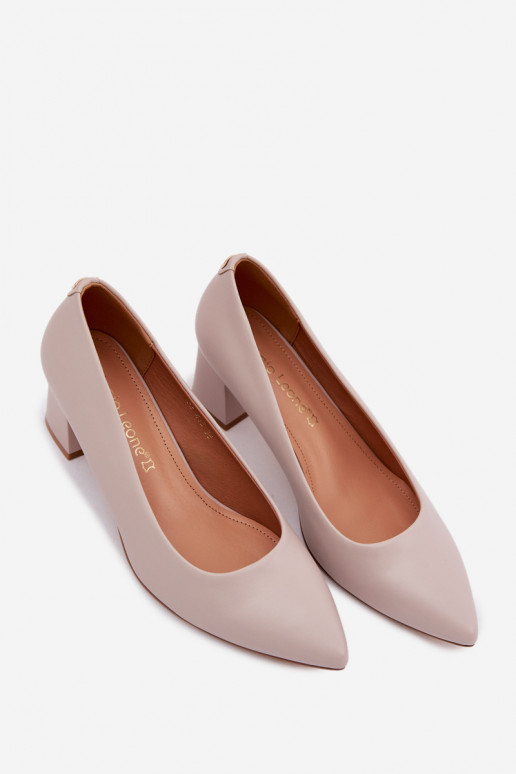 Chaussures à talons Sergio Leone PB413 en gris