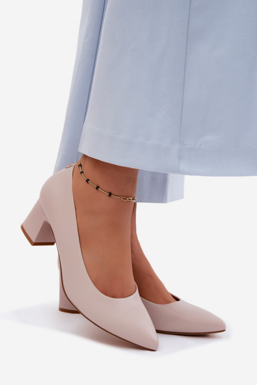 Chaussures avec des talons Sergio Leone PB413 couleur grise