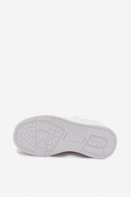 Baskets pour enfants avec fermetures adhésives blanches Neressa