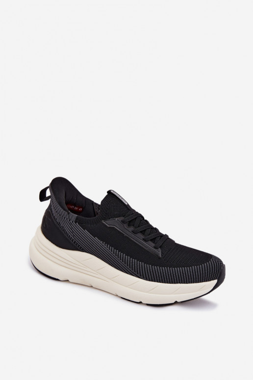 baskets pour hommes  Chaussures modèle baskets Un modèle convaincant avec une plateforme Kobbo 102421 couleur noire