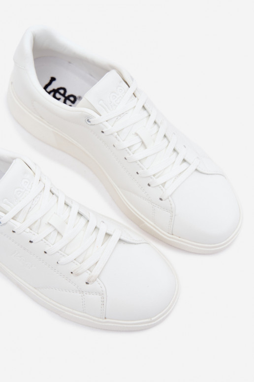 Chaussures modèle baskets pour hommes LEE GLENN MEN LODANS50261026.03A couleur blanche